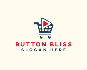 Multimedia Shopping Cart logo design