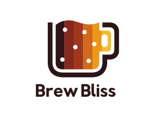 Digital Beer Mug logo design