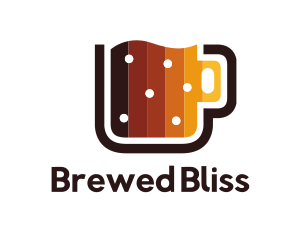 Digital Beer Mug logo design