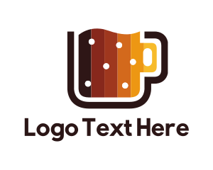 Brew - Digital Beer Mug logo design