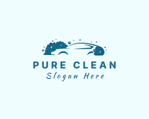 Clean Vehicle Wash logo design