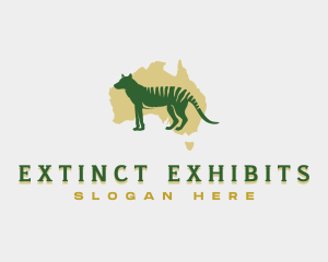 Australian Animal Thylacine logo