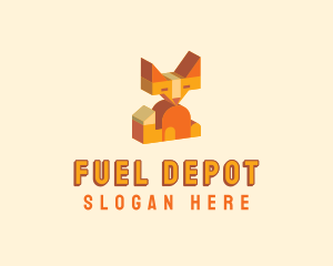 Wild Fox Toy logo design