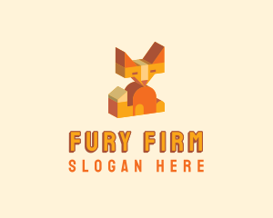 Wild Fox Toy logo design