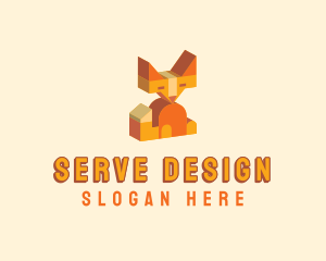 Wild Fox Toy logo design