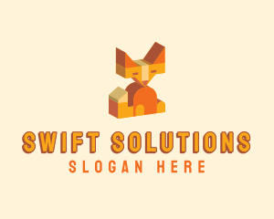 Wild Fox Toy logo design