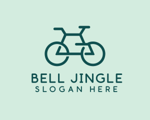 Geometric Cycling Bike logo design