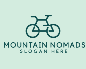 Geometric Cycling Bike logo