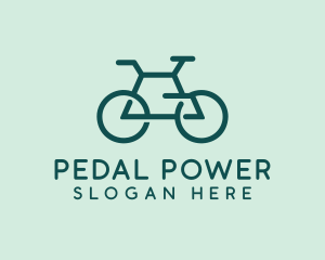 Geometric Cycling Bike logo