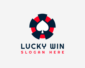 Spade Poker Game logo design