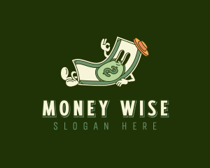 Cartoon Dollar Money logo design