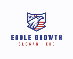 American Eagle Shield logo design