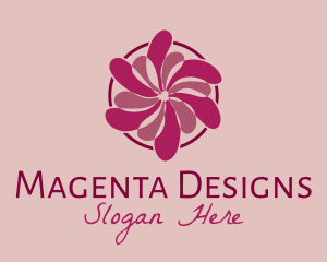 Magenta Flower Spa logo