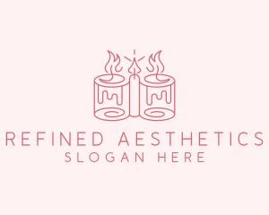 Candle Candlelight Decoration logo