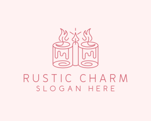 Candle Candlelight Decoration logo