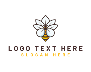 Floral Nature Beehive logo