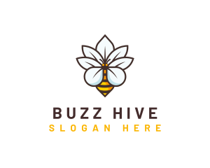 Floral Nature Beehive logo