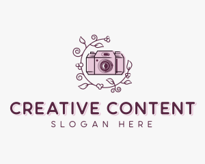 SLR Photography Camera logo design