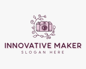 SLR Photography Camera logo design