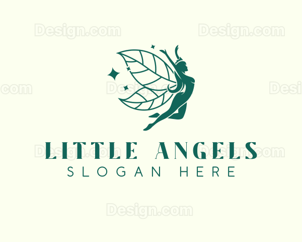 Leaf Beauty Fairy Logo