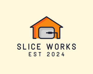 Home Computer Mouse logo design