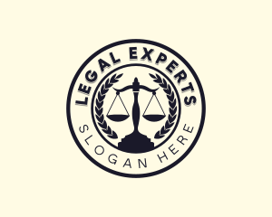 Judicial Attorney Lawyer logo