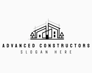 Architecture Residential Building logo design