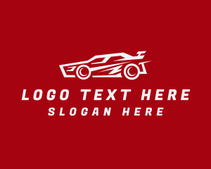 Automotive Race Car logo