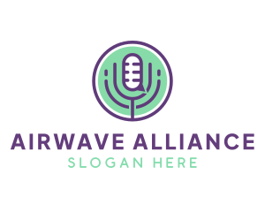 Radio Podcast Mic logo
