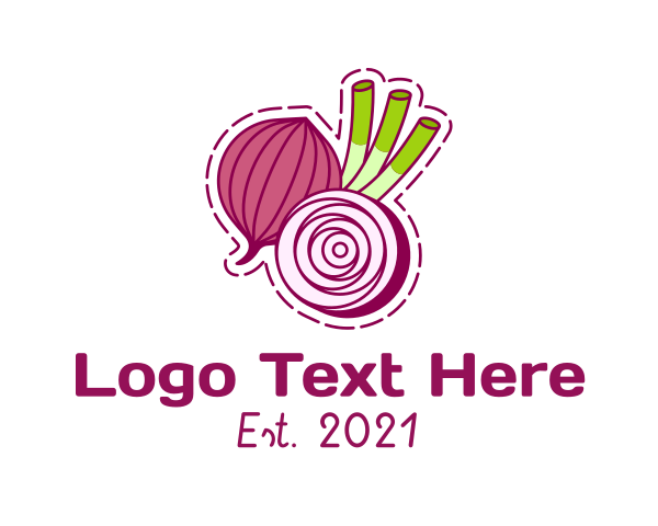 Vegetable logo example 2