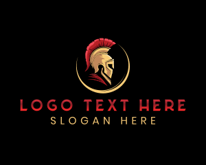 Spartan Warrior Helmet logo