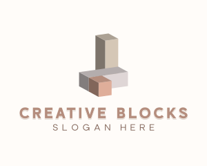 3D Building Blocks logo