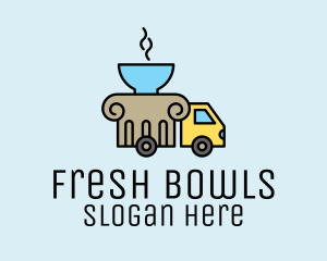 Soup Delivery Service logo design