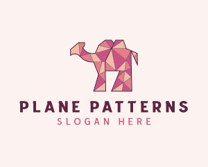 Camel Mosaic Animal logo