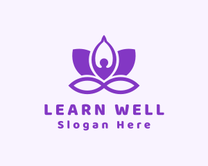 Wellness Yoga Spa logo design