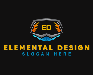 Flame Ice Element logo