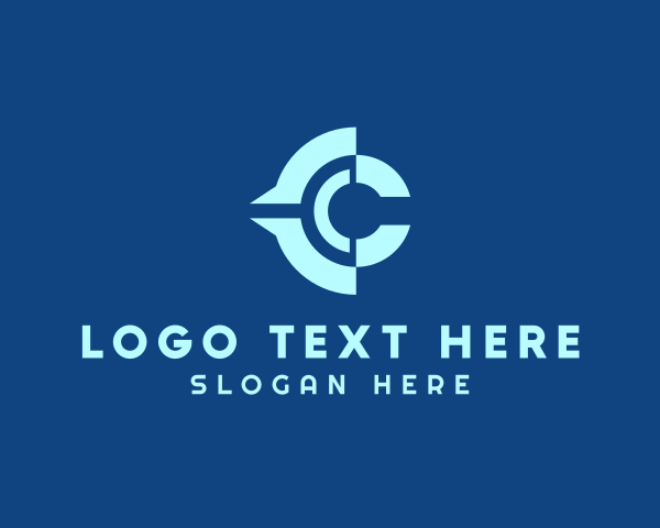Abstract Shape logo example 1