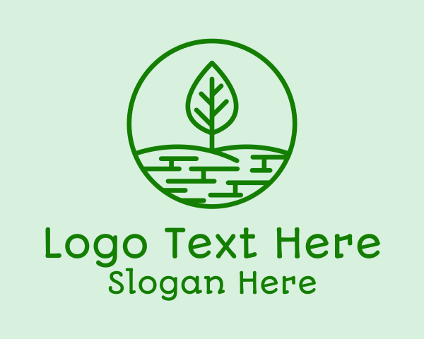 Eco Park logo example 1