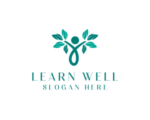 Wellness Tree Vegan logo design