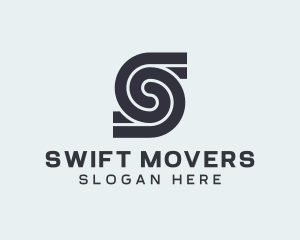 Highway Logistics Cargo Mover  logo design