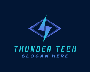 Lightning Thunder Strike logo design