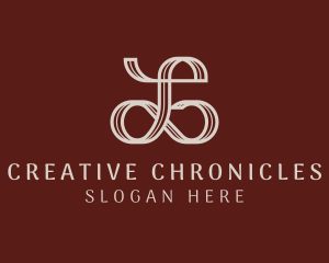 Artistic Ribbon Stripe Logo