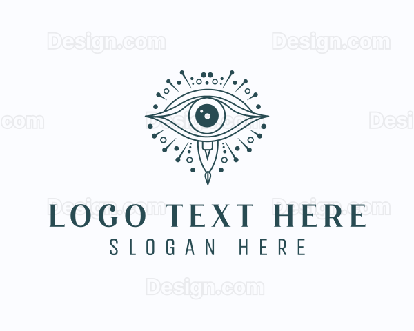 Astrology Spiritual Eye Logo