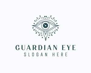 Astrology Spiritual Eye logo design