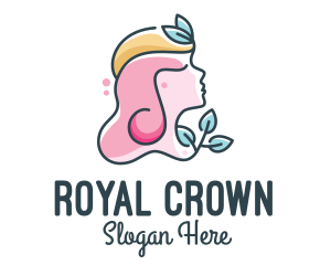 Natural Beauty Princess Queen logo