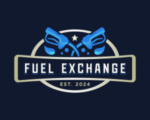 Gasoline Fuel Station logo
