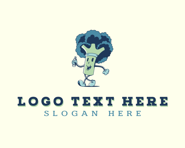 Vegan logo example 4
