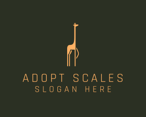 Giraffe Safari Sanctuary logo design