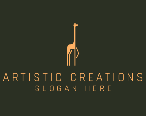 Giraffe Safari Sanctuary logo design