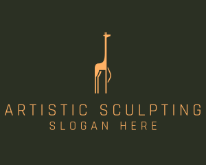 Giraffe Safari Sanctuary logo design